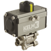 3" B.Weld Ss 3 Pc Da Alum Actu B.Valve