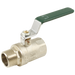 1"Bspm X 1"Bspf Brass Ball Valve Green Handle