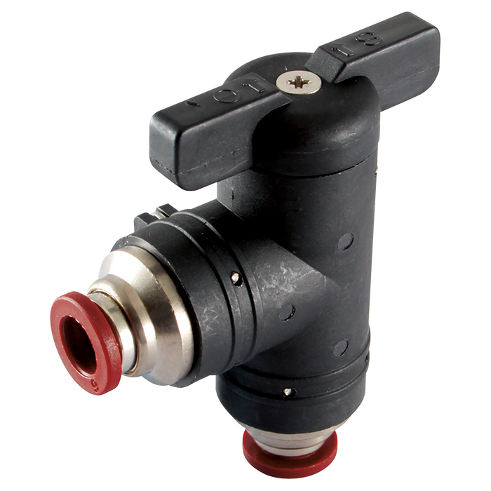 8Mm Plastic Ball Valve 90¬∞ Elbow Union