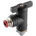 3/8" Bspp Plastic Ball Valve 90¬∞ Elbow Union