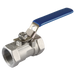 3/4" Bspp 316 Ss Ball Valve 1 Piece Reducingbore