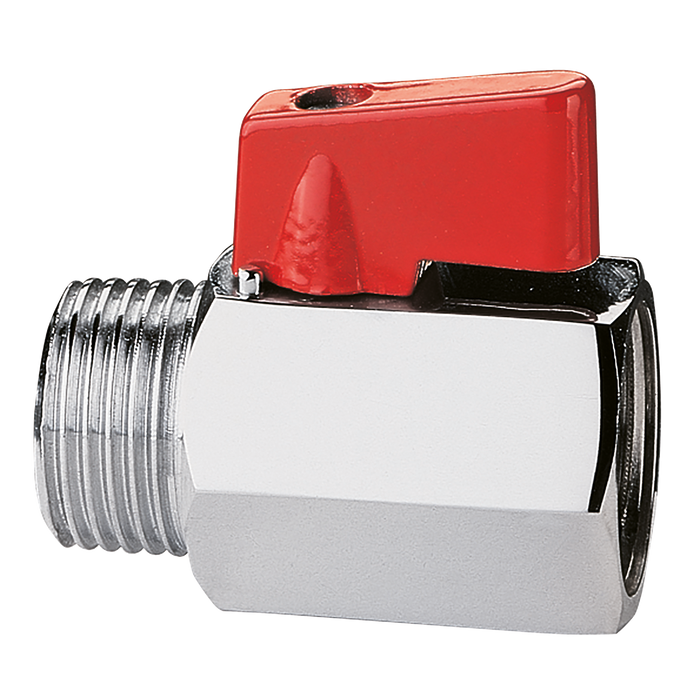 1/4"Bspm X 1/4"Bspf Brass Ball Valve Mini