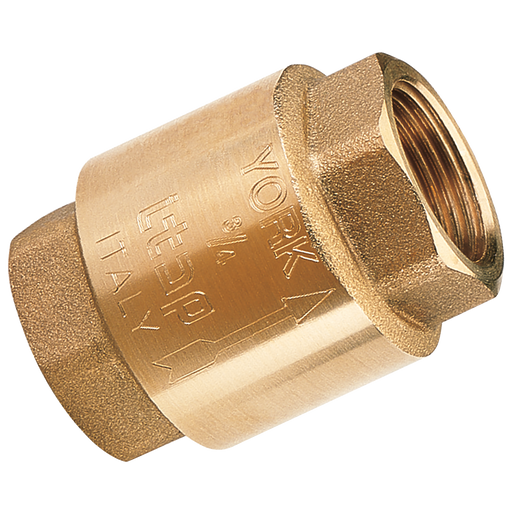 3/8" Bsp Fem Brass Check Valve York