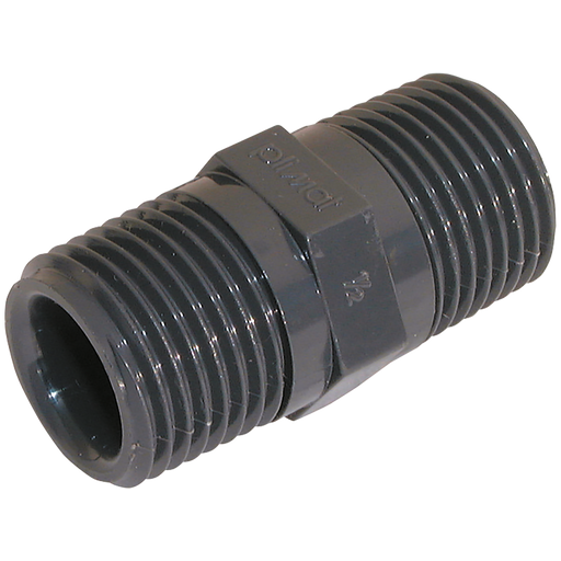 3/4" Bsp Male Equal Nipple Pvc