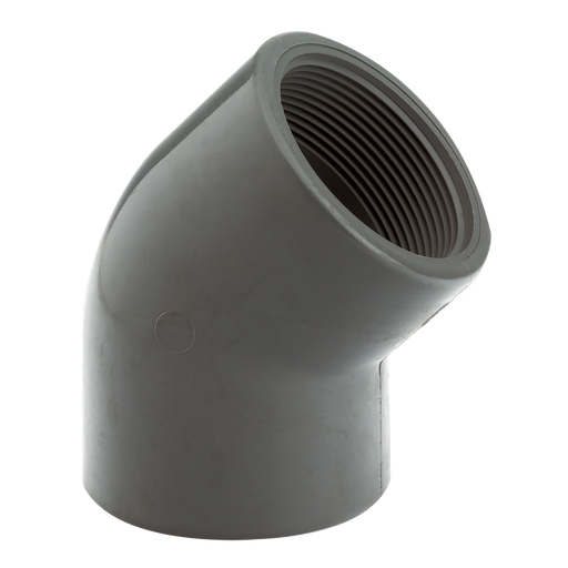 3/8" Bspp Female Equal 45 Pvc