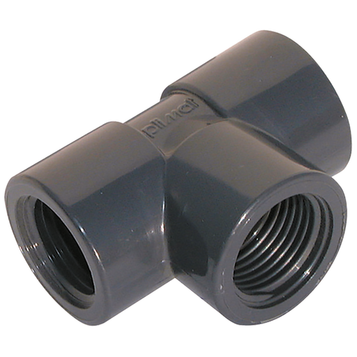 1.1/2" Bsp Female Equal Tee Pvc