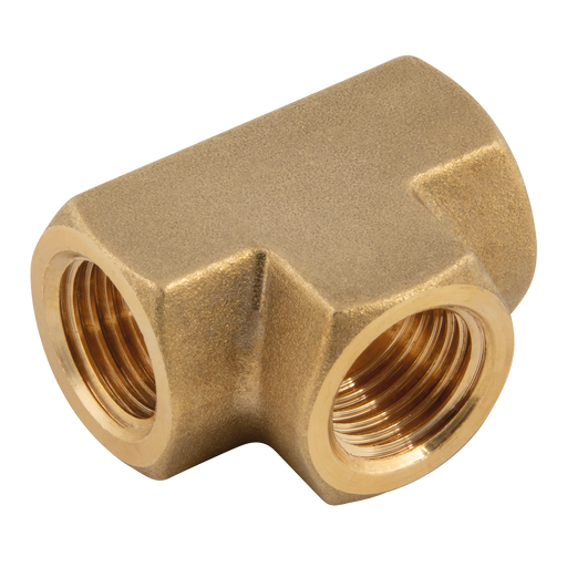 1/8" Bspt Female Block Equal Tee