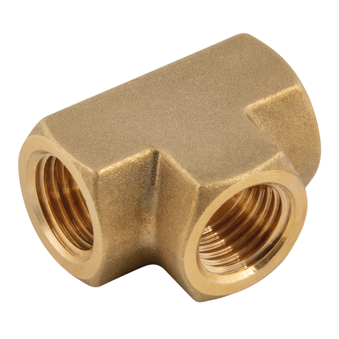 1/8" Bspt Female Block Equal Tee