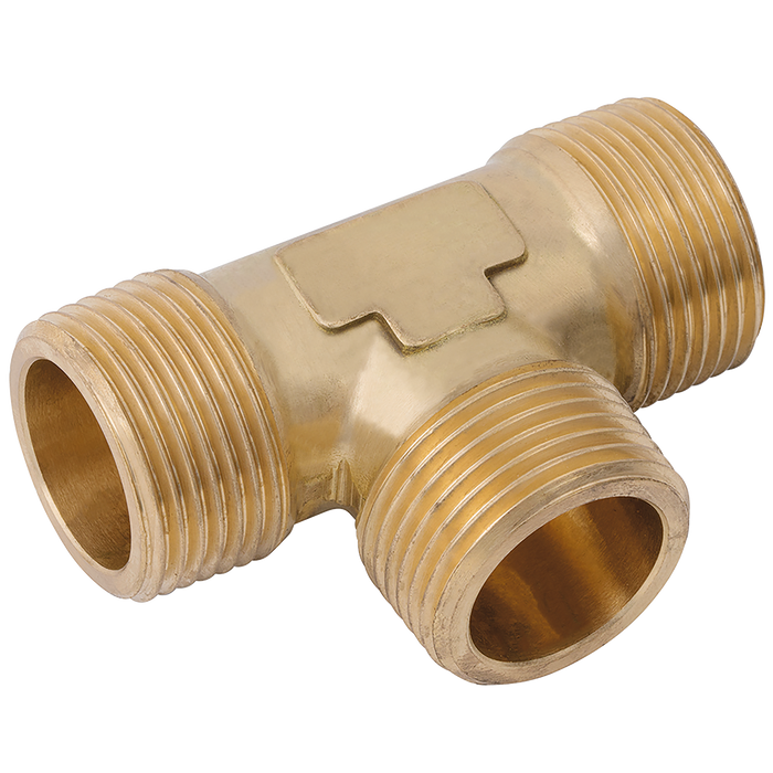 3/8" Bspt Male Equal Tee