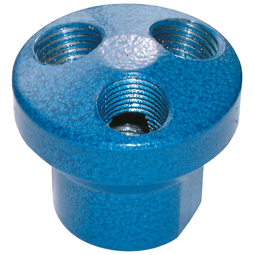 1/4" Bsp Triple Outlet Manifold