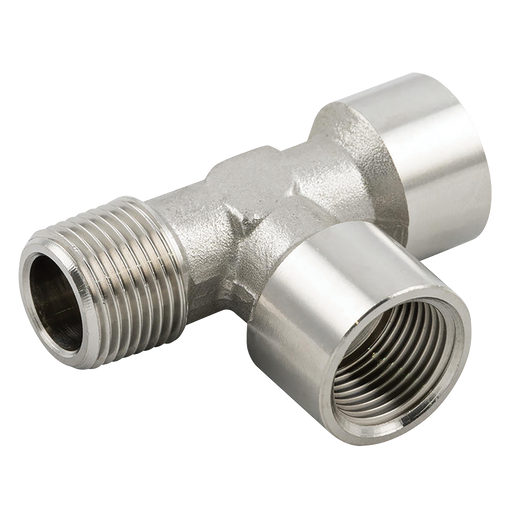1/8" Bspt Male X 1/8" Bspp Female Equal Tee