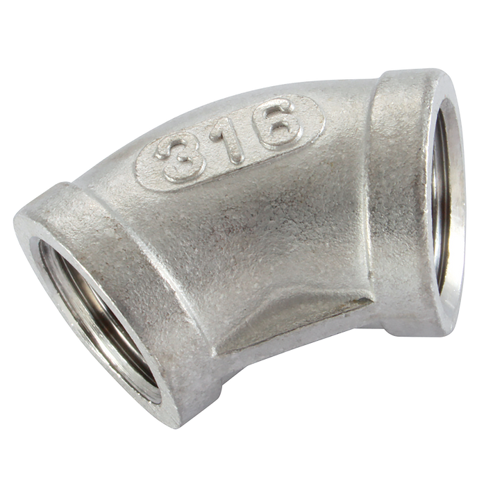 1/4" Bsp Fem Equal Elbow 45 S/Steel 316
