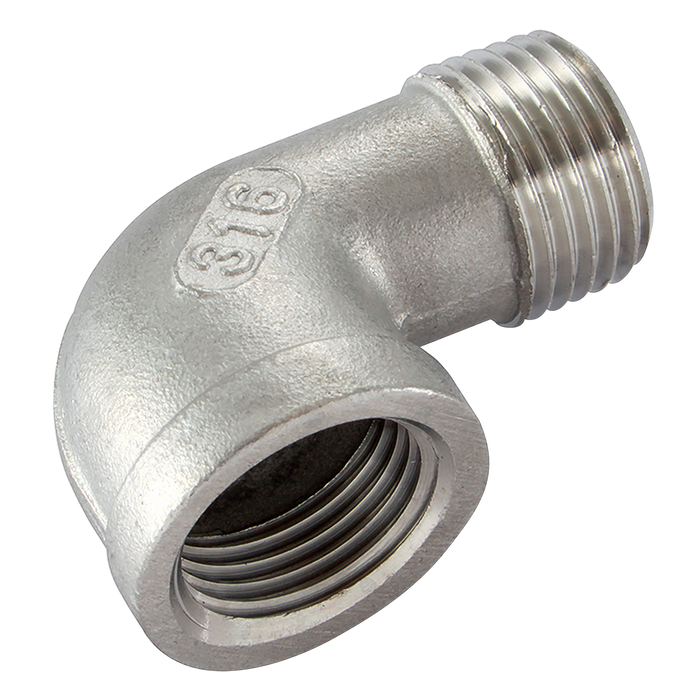 2" Bspt Male X 2" Bspp Female Street Elbow