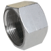 1/2" Bsp Fem Hex Blank Cap 316 S/Steel