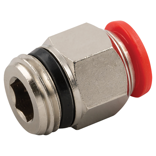 06Mm Od X 1/4" Bspt Male Stud Pushin