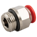 06Mm Od X 1/4" Bspp Male Stud Pushin