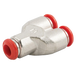 10Mm Od Equal "Y" Piece Pushin