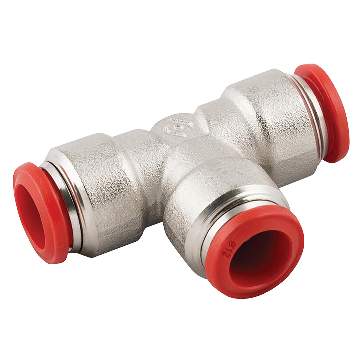 Aignep P16-8 - 8mm O/D Equal Tee Push In | FluidAirFittings