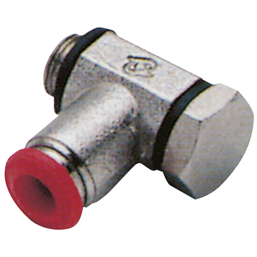 06Mm Od X 1/4" Bspp Male Single Banjo