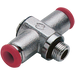 Double Swivel Banjo 6Mm X 1/8"