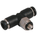 3Mm X M5 Swivel Tee Male Centre Leg