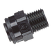 08Mm Od X 3/8" Bspt Male Straight Adaptor