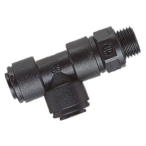 06Mm Od Tube X 1/4" Bspp Male Sw Run Tee