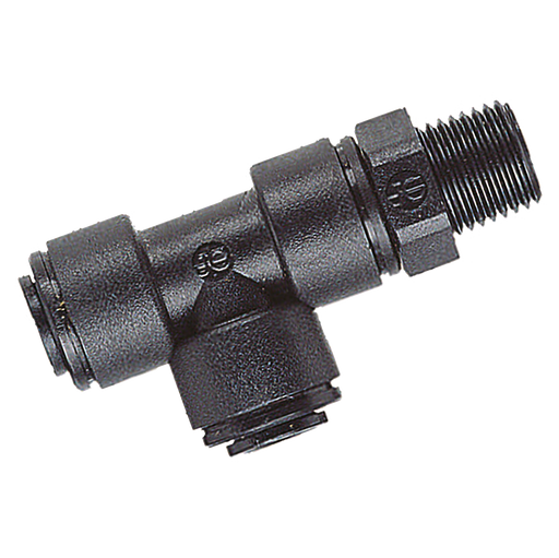 10Mm Od Tube X 3/8" Bspt Male Sw Run Tee
