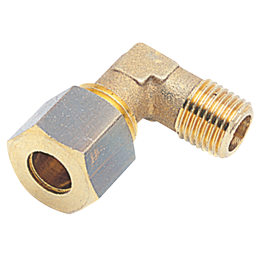 1/2" Bspt Male X 12Mm Od Male Stud Elbow