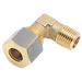 1/4" Bspt Male X 10Mm Od Male Stud Elbow