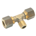 1/8" Bspt Male X 8Mm Od Male Stud Tee