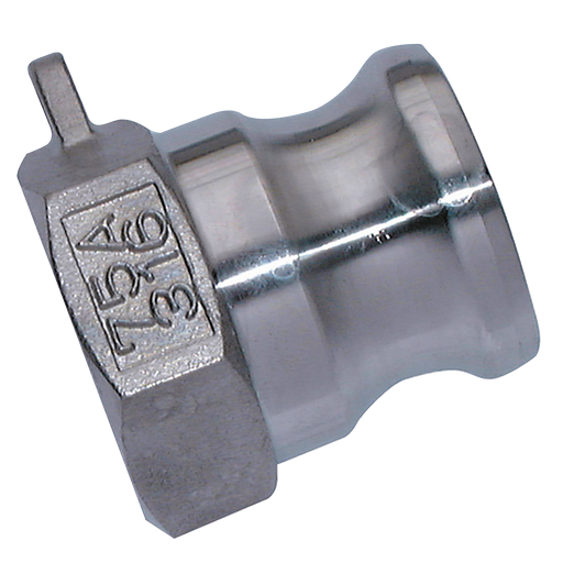 Camlock 1.1/2"Bspp Fem Plug Type A Stainless