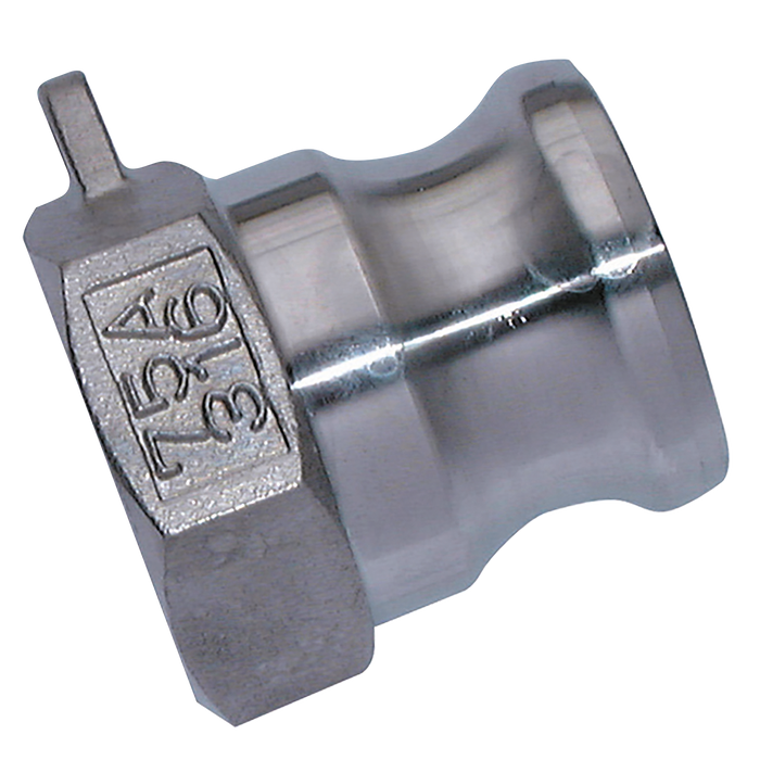 Camlock 1.1/2"Bspp Fem Plug Type A Stainless