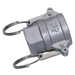 4" Bspp Fem Camlock Type D St/Steel