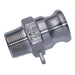 Camlock Part F 1" Npt Stainless Steel