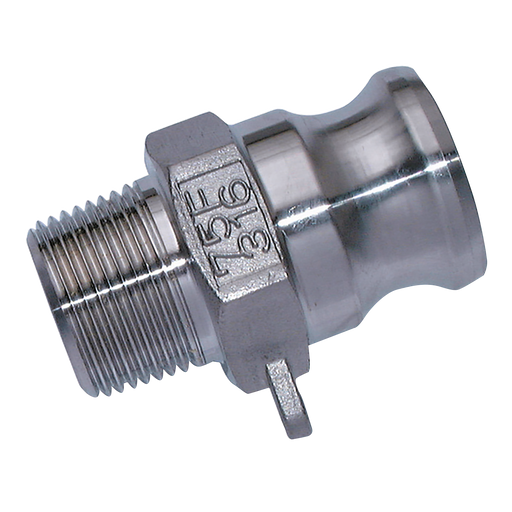 Camlock Part F 11/2" Npt Stainless Steel