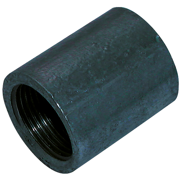 1.1/2" Bsp Black Wrought Iron Socket