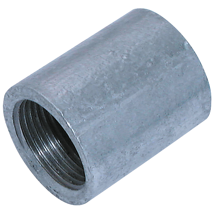 1" Bsp Galvanised Wrought Iron Socket