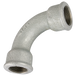 3" Bspp Fem/Fem Long Bend Galvanised Gf2G