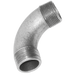 1.1/2"Bspt Male Equal Bend Galvanised Gf3G
