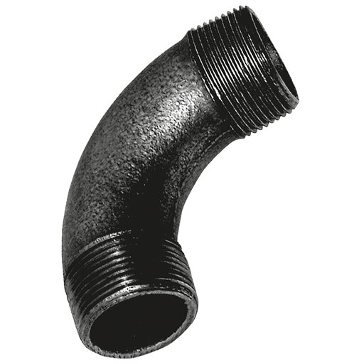 2" Bspt Male Equal Bend Black Gf3