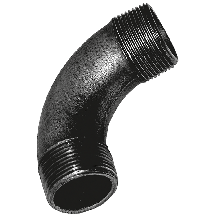 3/4" Bspt Male Equal Bend Black Gf3