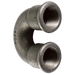1/2" Bspp Fem 180 Deg Bend Black Gf60