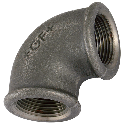 3" Bspp Fem Equal 90¬∞ Elbow Black Gf90