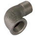 1.1/2"Bsp/T Male/Fem Elbow 90 Black Gf92
