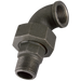 3/4" Bsp/T M/F T/Seat 90Deg Black Gf98