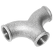 1" Bspp Fem Twin Elbow Galvanised Gf132G