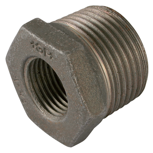 4"X3" Bspt/P M/F Bush Black Gf241