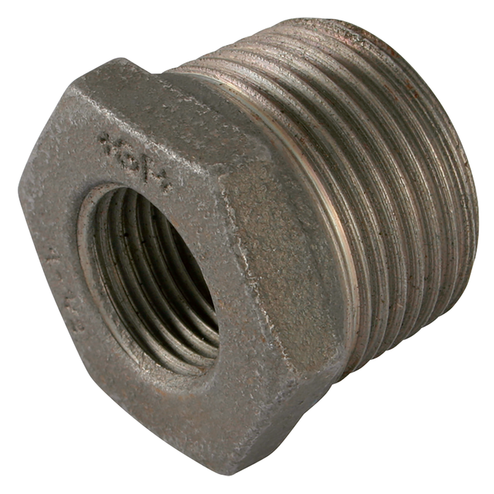 3/8"X1/8" Bspt/P M/F Bush Black Gf241