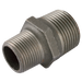 1.1/2"X1" Bsptm Hex Nipple Black Gf245